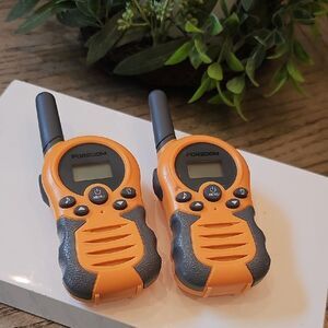 Orange Rechargeable Walkie Talkies